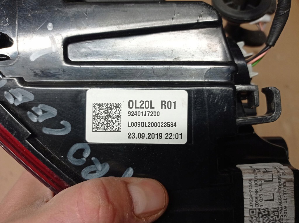 фото №6, Лампа лівий задня kia proceed 3 europa