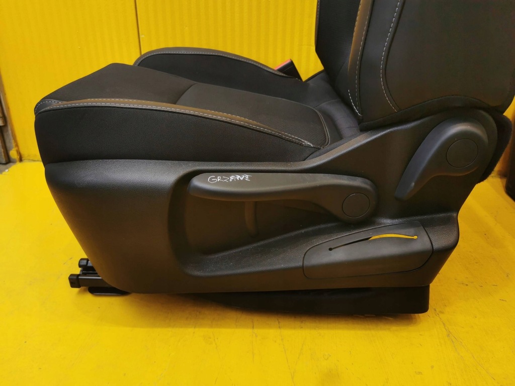 фото №9, Renault megane iv hb lift сиденье заднее сиденье обшивки туннель подогрев чёрные 20r.-