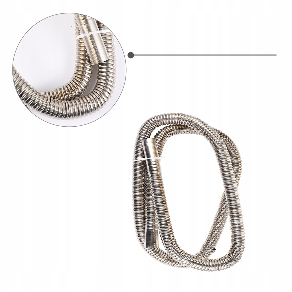 фото №12, Труба вихлопна система випускний труба гнучка оцинкована wąż випускний обігрівача