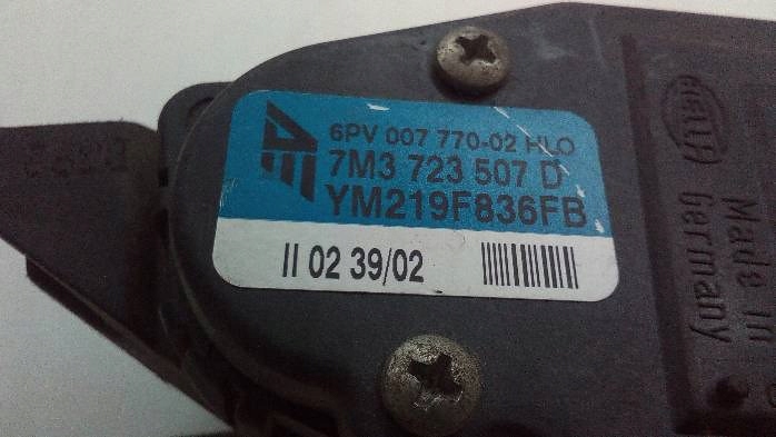 фото №6, Потенціометр педаль газу galaxy mk1 fl 7m3723507d