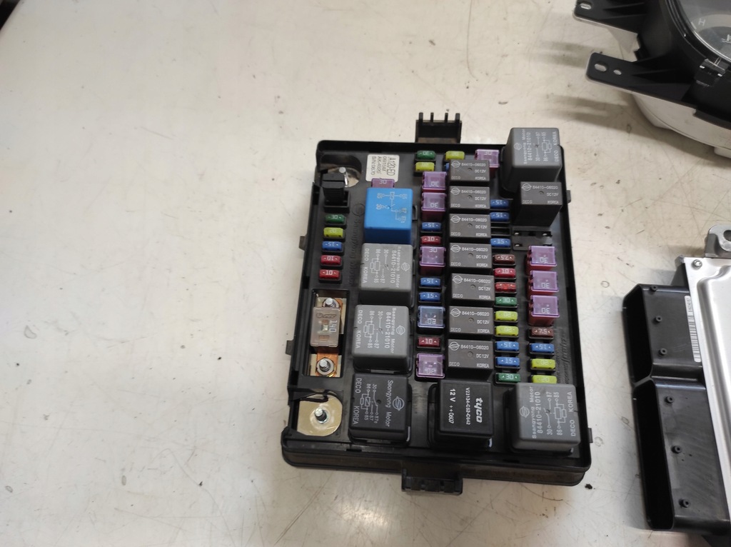 фото №6, Ssangyong rodius 04- 2.7xdi набір стартовий імобілайзер блок керування a6655404432