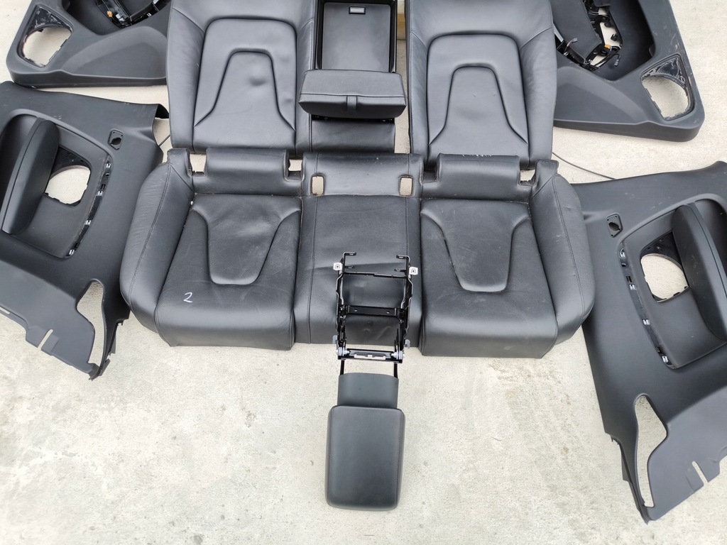 фото №5, Сиденье сиденья audi a5 8t coupe кожа s line bez подогрев комплект 2 !!!