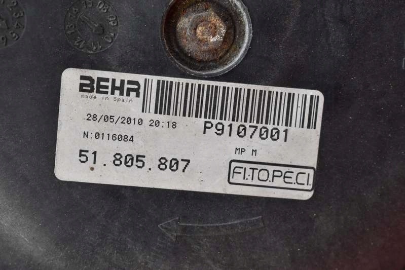 фото №7, Вентилятор 51805807 peugeot bipper 1.4 hdi 68 km 08-20