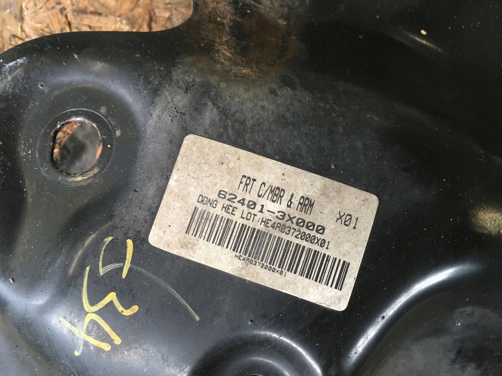 фото №7, Hyundai elantra v 10-15 підрамник підрамник поперечина перед оригінал europa