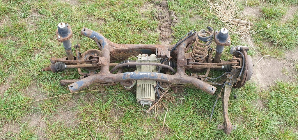 фото №1, Oś балка подвеска задняя задние peugeot 4007