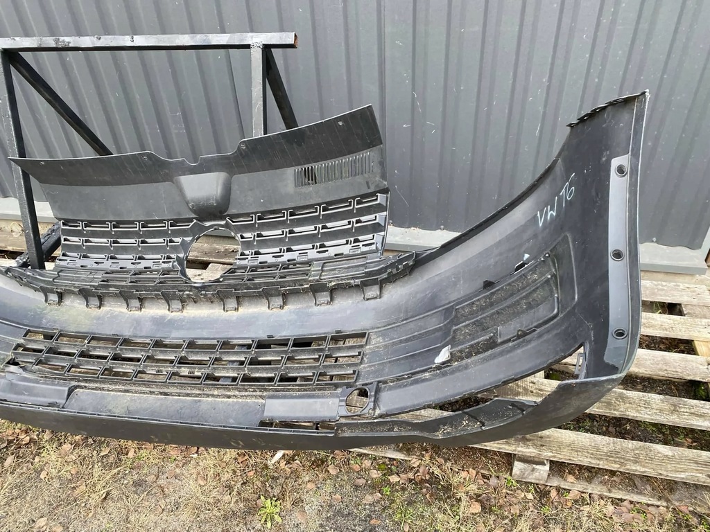 фото №7, Vw transporter t6 бампер перед передній 7e0807221d