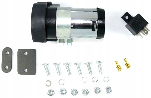 фото №12, Гучний клаксон з kompresorem jak tir сигнал сирена хром