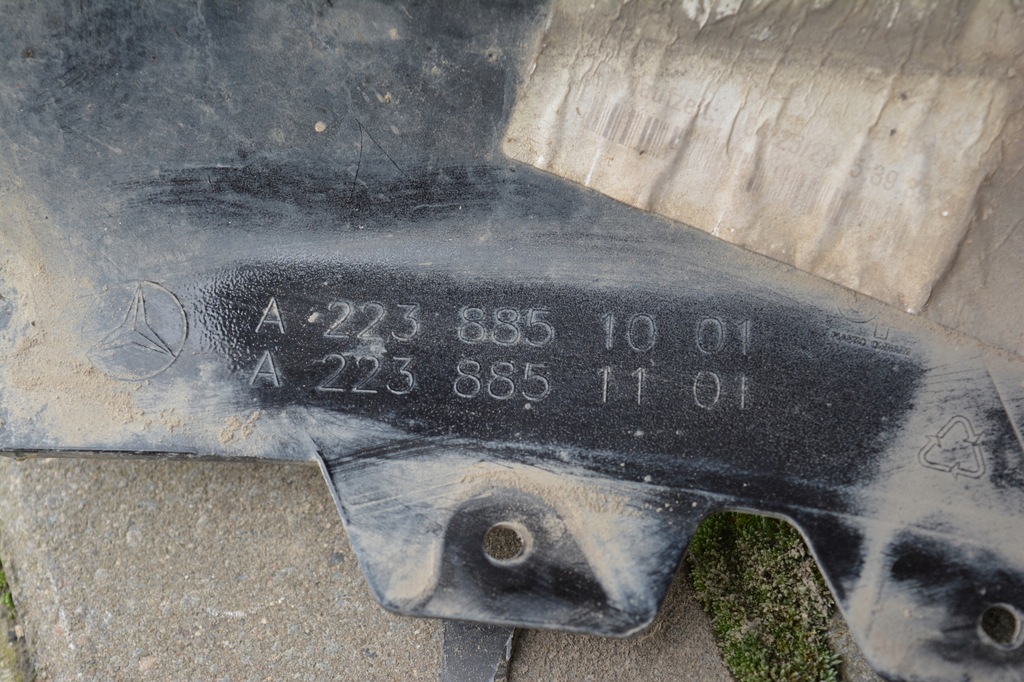 фото №12, Mercedes benz s klasa w223 amg 6xpdc бампер перед a2238851001