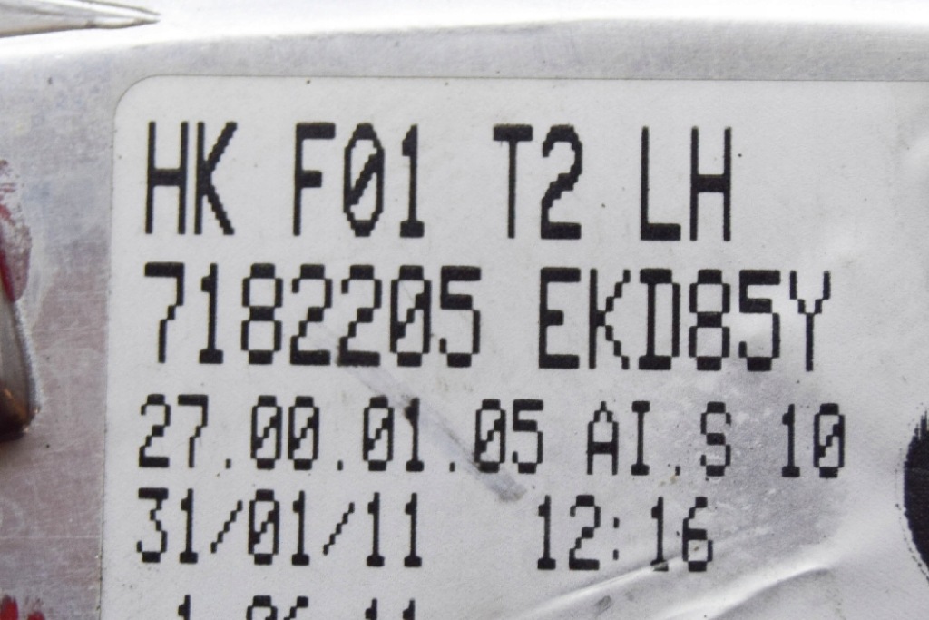 фото №6, Bmw 7 f01 задняя крышка багажника багажника левая сторона задние свет 7182205 2012