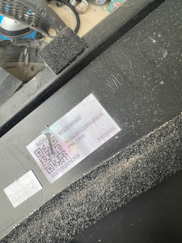 фото №6, Kia sportage v 5 21- накладка крышки задний