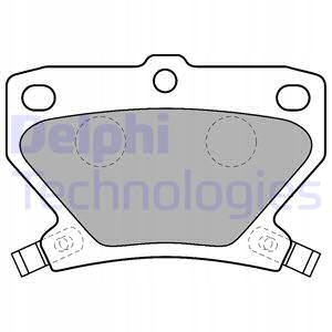 фото №2, Тормозные колодки тормозные задняя do toyota yaris verso 1.3 1.4