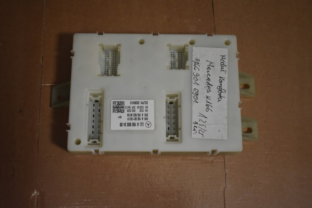 фото №1, Модуль комфорта mercedes w166 1 9