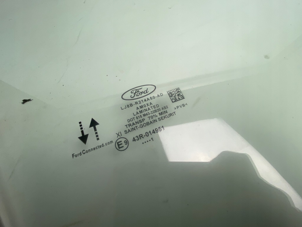 фото №2, Скло двері правий перед ford mustang mach-e lj8b-r214a50-ad 2021 rok