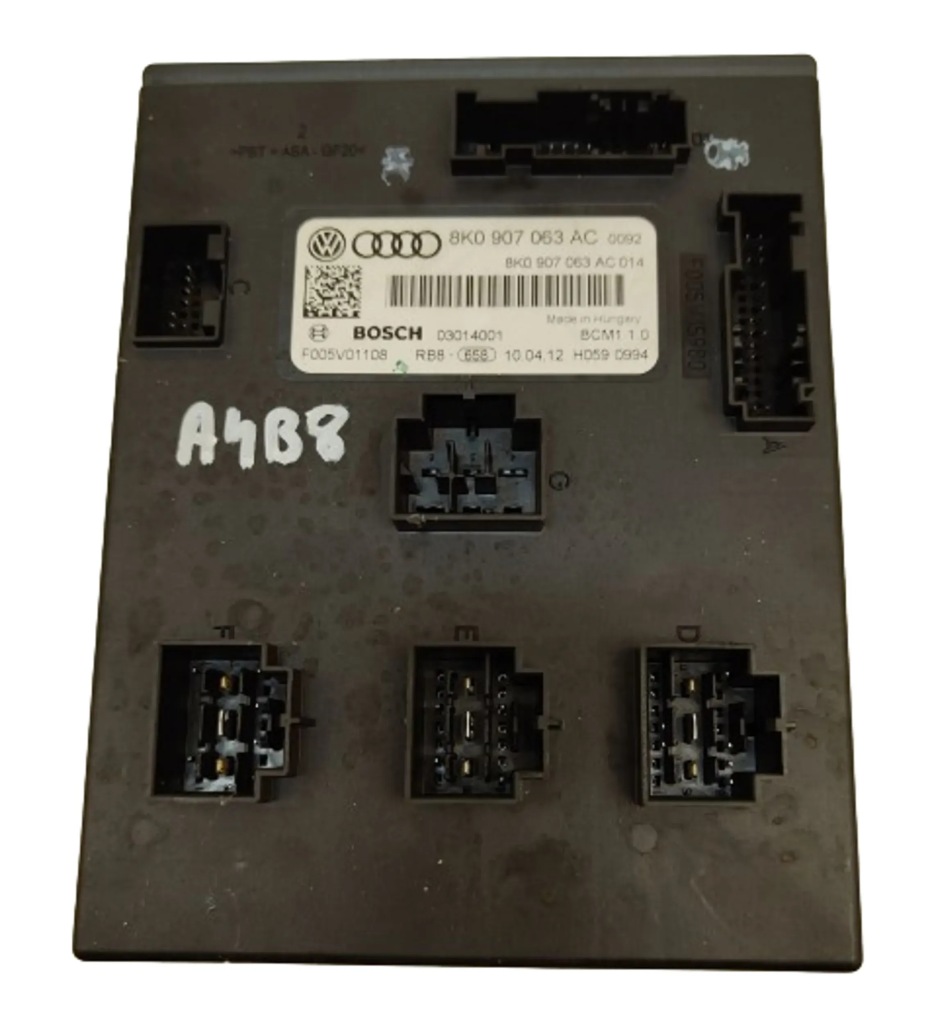 фото №1, Audi a4 b8 lift модуль комфорта 8k0907063c