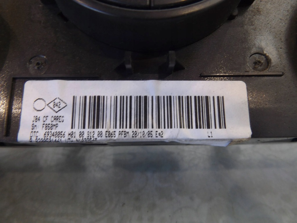 фото №3, Scenic ii панель обдув кондиціонера 8200501461