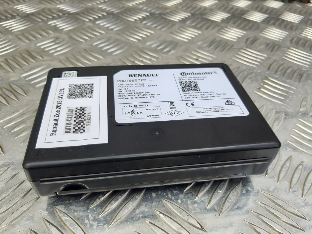 фото №1, Renault zoe модуль навігації 12-17