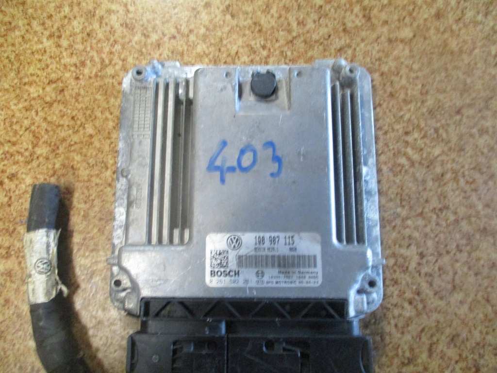 фото №1, Блок керування двигуна vw eos 2.0 tfsi 1q0907115