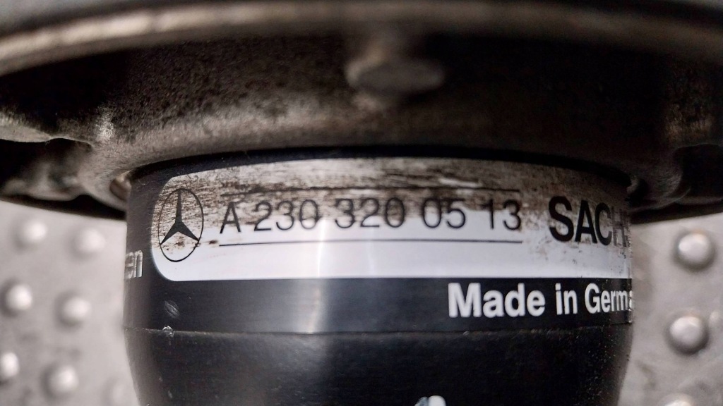 Амортизатор пневмоподушка задній правий a2303200513 mercedes sl sl500 r230 amg в Україні