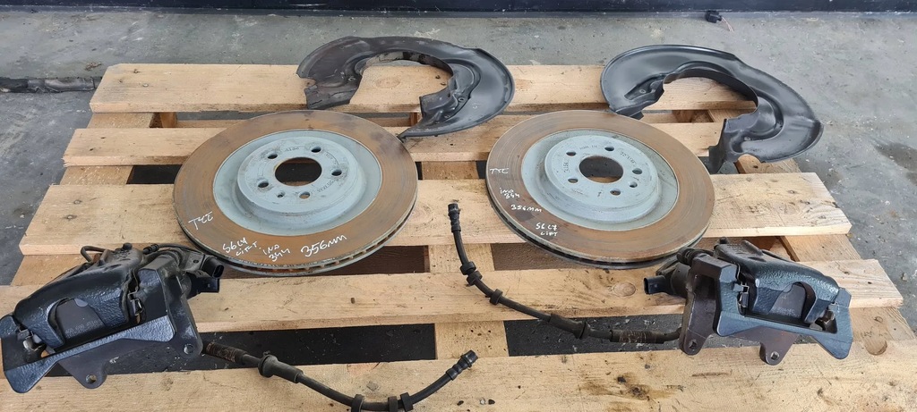 фото №9, S6 c7 4g a6 lift система гальмівний задня супорт супорти диск 356mm s7 4g