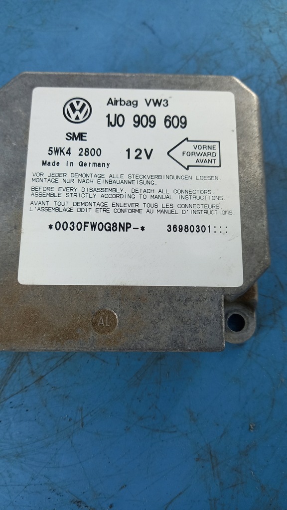 фото №1, Датчик подушка безопасности vw bora 99r sedan