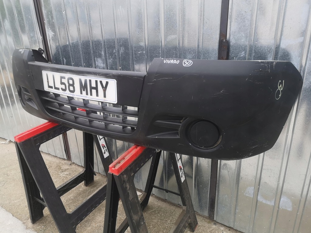 фото №8, Бампер передний opel vivaro a renault trafic ii lift 06-14