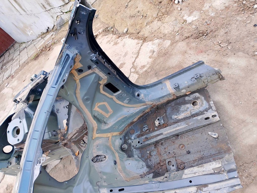 фото №9, Volvo xc 60 ii четверть перед левая правая лонжерон блок двигателя подкрылок