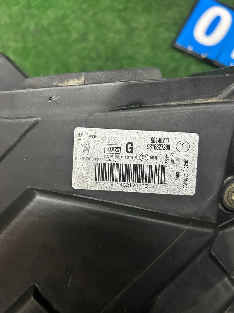 фото №8, Фара левый peugeot rifter 18- led nr:169