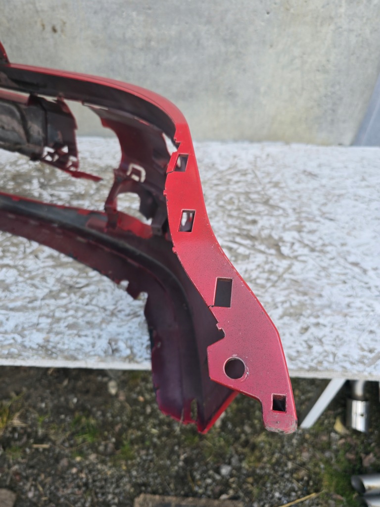 Renault modus рестайлинг  08-12 бампер перед передний 917518 Цена