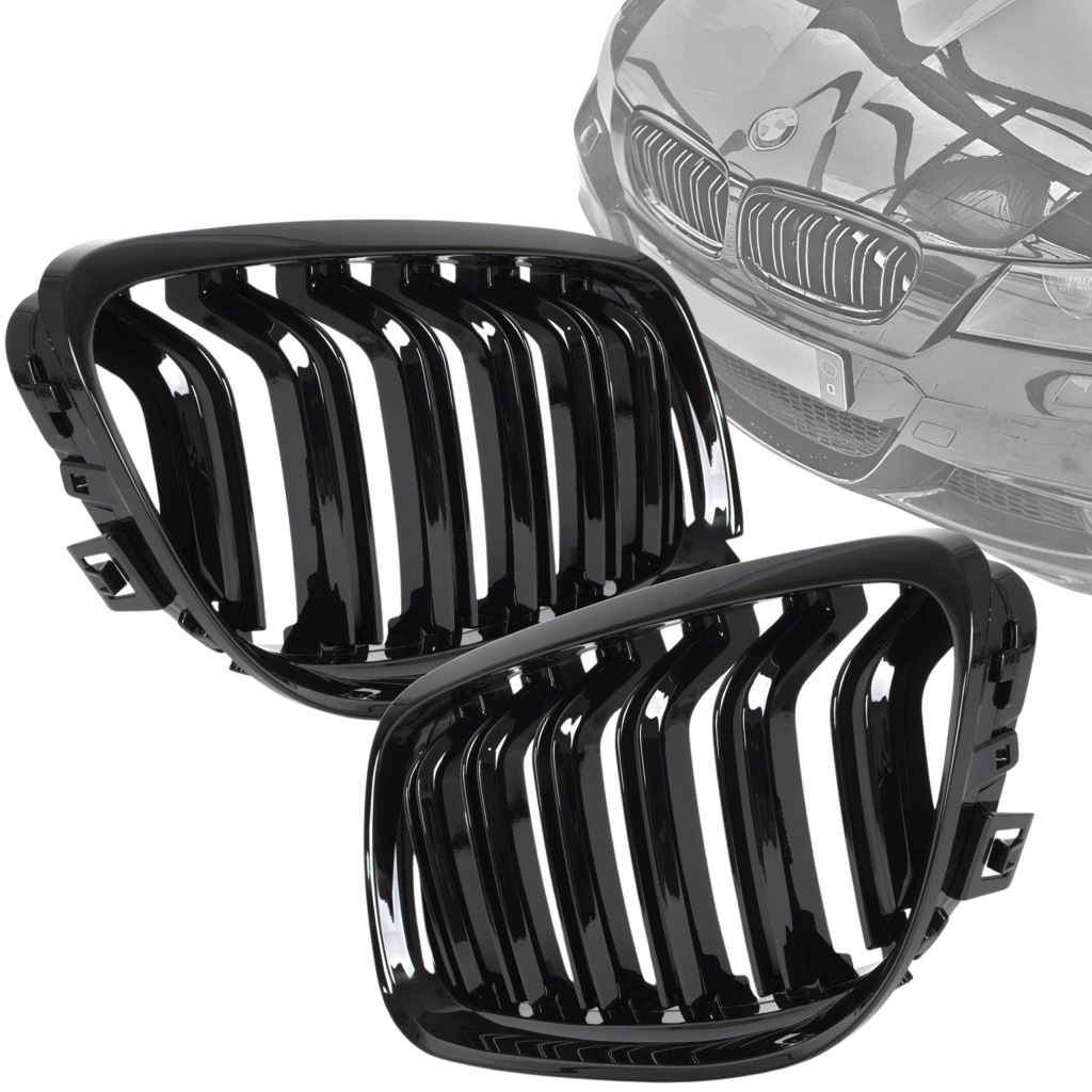 Решётка радиатора решётки радиатора bmw e90 e91 polift lci 08-13 чёрный блеск чёрные m набор m3 Киев