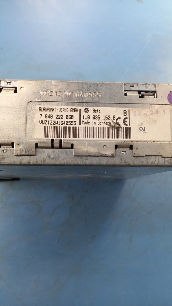 фото №4, Радіо vw bora 99r sedan