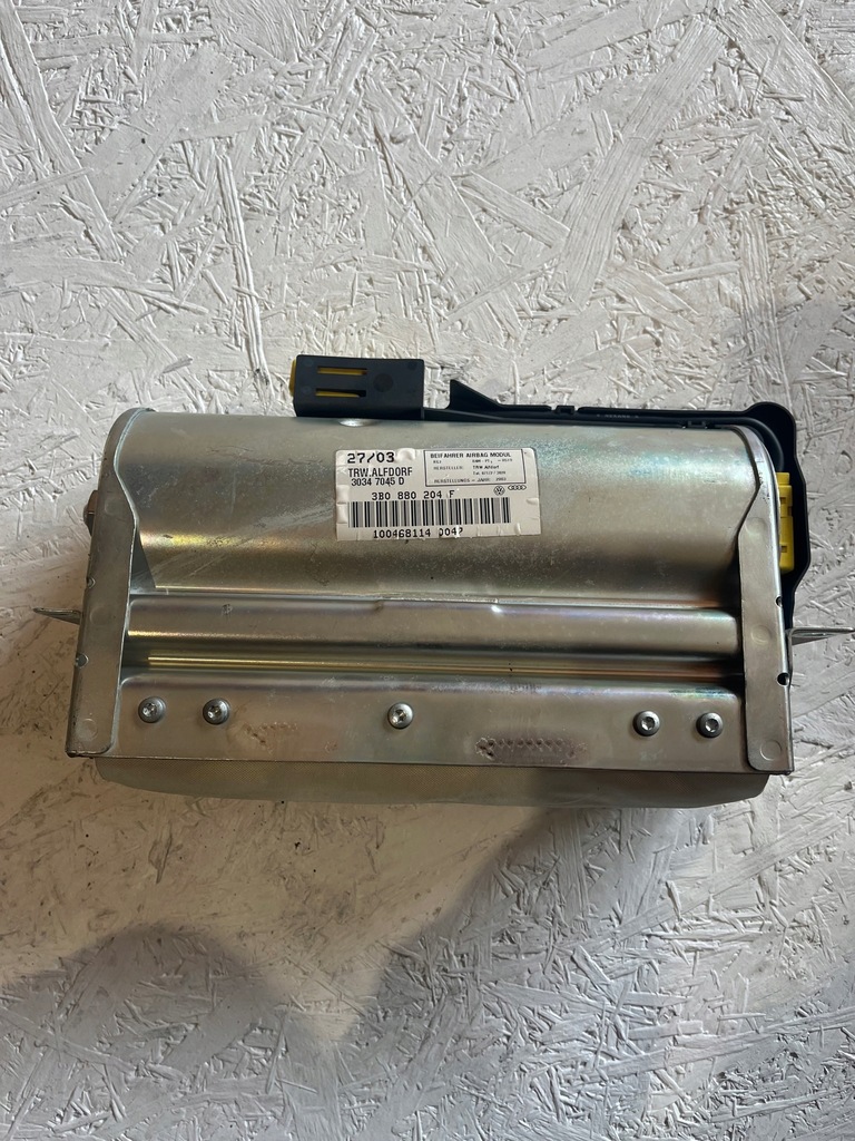 фото №1, Подушка подушка безопасности пассажира vw passat b5 3b0880204f