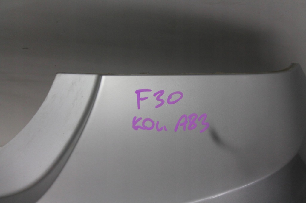 фото №8, Бампер задняя задний pdc bmw seria 3 f30 kol. a83 11-15