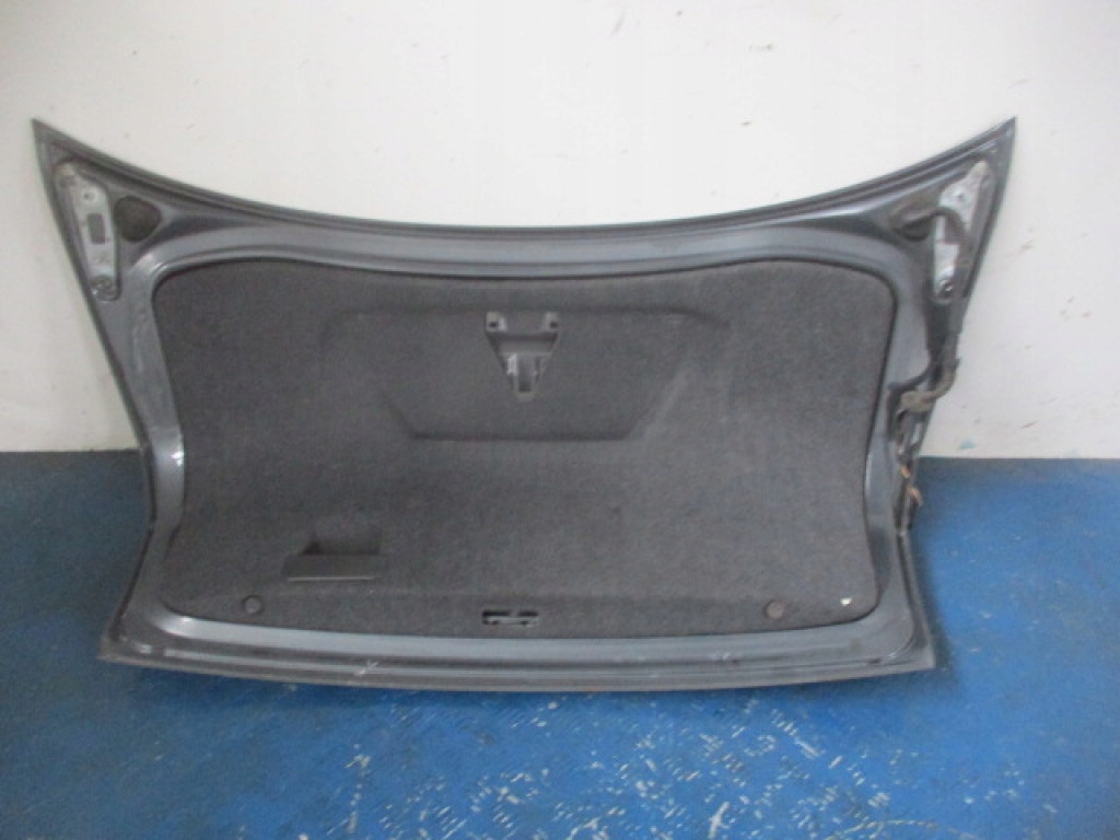 фото №7, Audi a4 b6 sedan задняя крышка багажника багажника серая lx7z