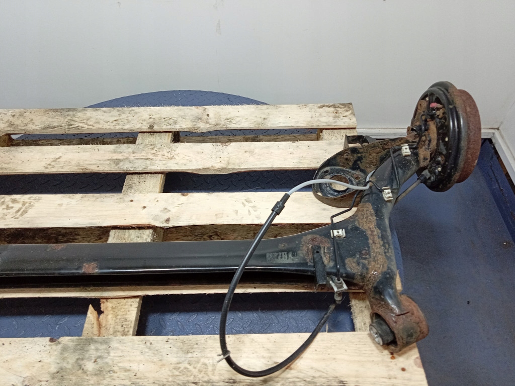 фото №6, Skoda fabia iii 6n hb oś задня балка підвіска задня