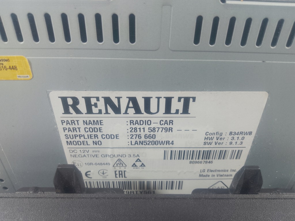 фото №6, Trafic iii vivaro 15- радіо навігація 281158779r