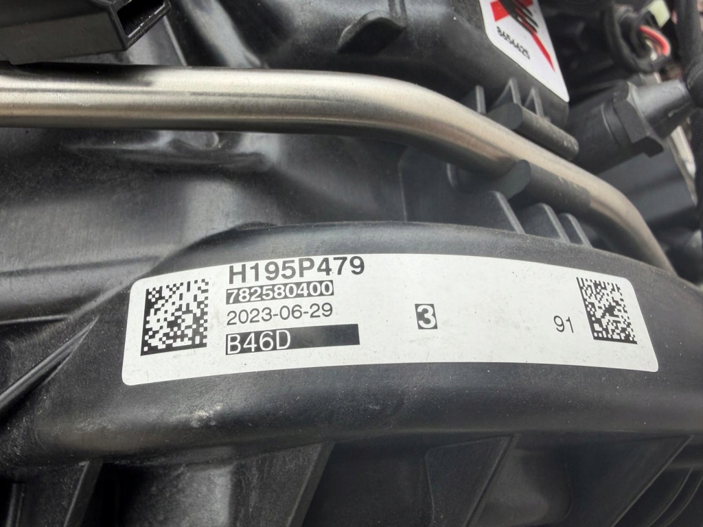 фото №7, Kompletny двигатель b46b20b bmw x4 g02 lci 2023 12km пробег!