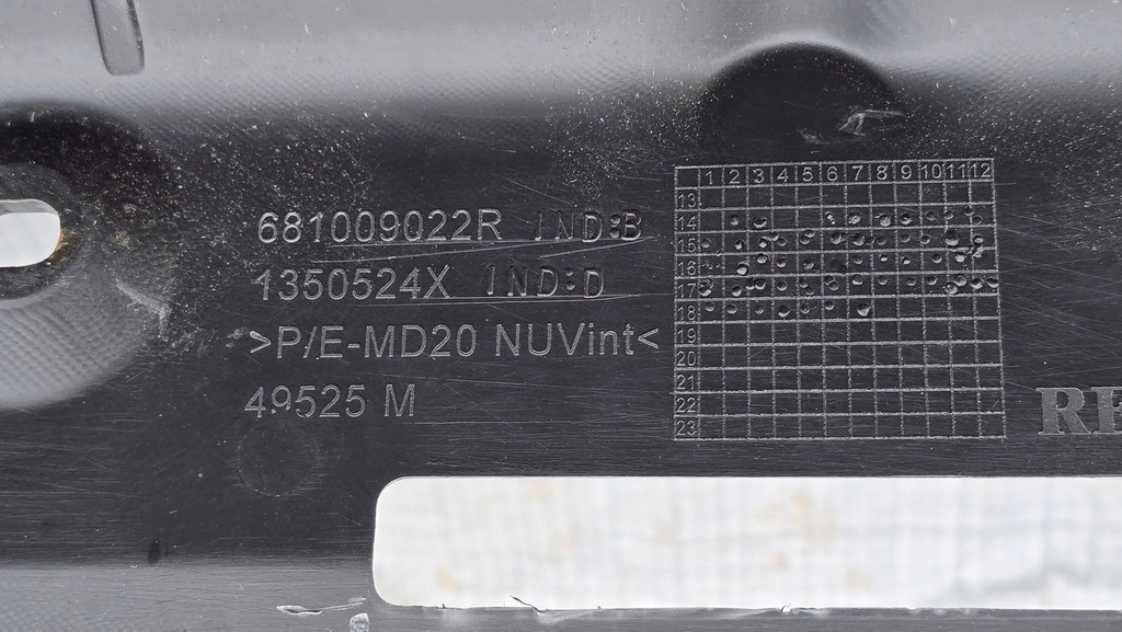 фото №9, Приборная панель консоль подушки безопасности ремни натяжители датчик renault espace v 5 lift qq-2