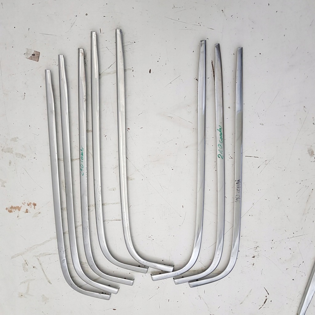 фото №1, Mercedes 210 w210 молдинг накладка бампер хром ory