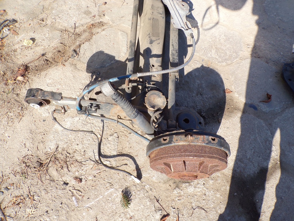 фото №5, Oś балка задняя подвеска peugeot expert ii тормозные барабаны