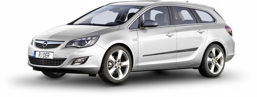 Купить Накладки боковой opel astra j, 2009-2015, combi