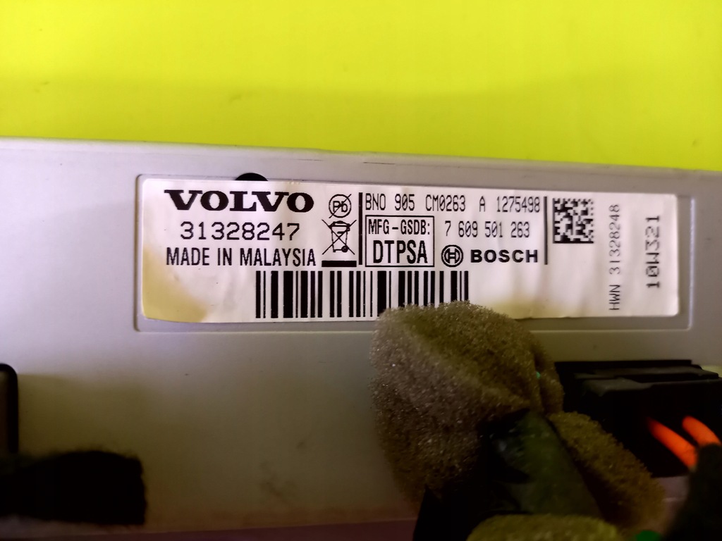фото №4, Экран дисплей 31328247 volvo s60 10r