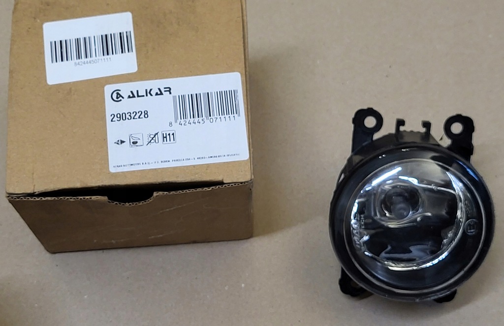 фото №1, Лампа протитуманна протитуманна фара перед l/r alkar dacia duster fiat sedici ford
