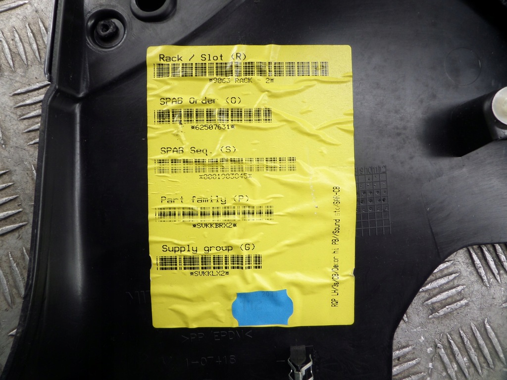 фото №3, Обшивка левый задняя mini cooper r55 clubman 2755941