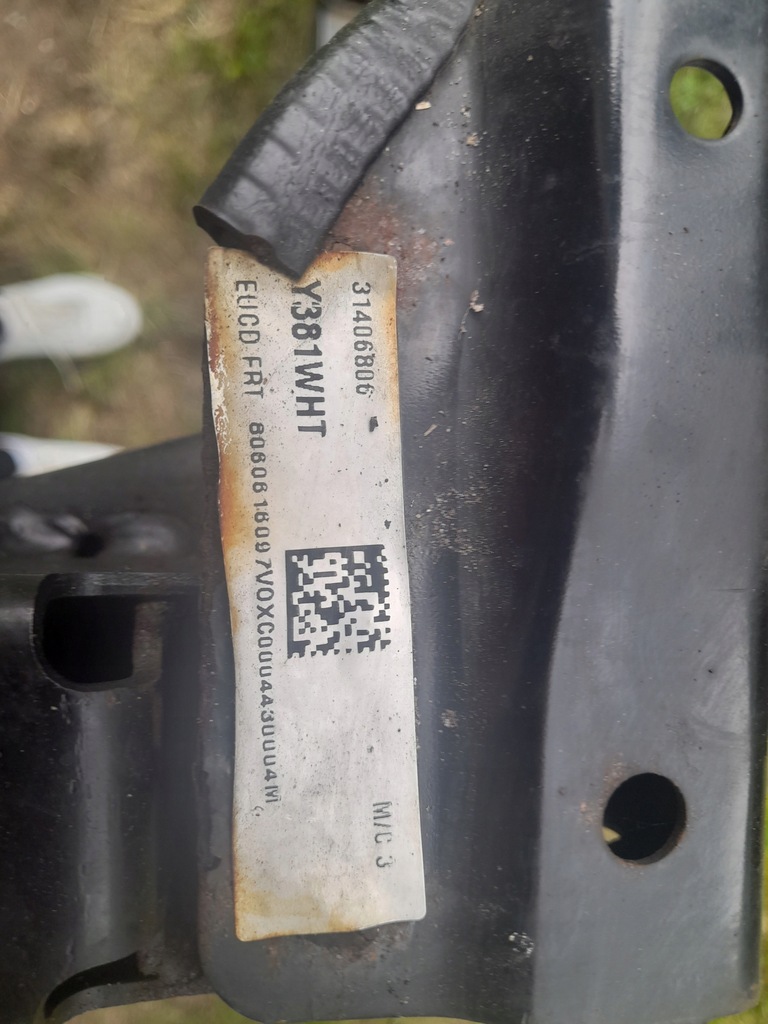 фото №12, Підрамник балка підвіска перед volvo xc60 13-17r w-wa