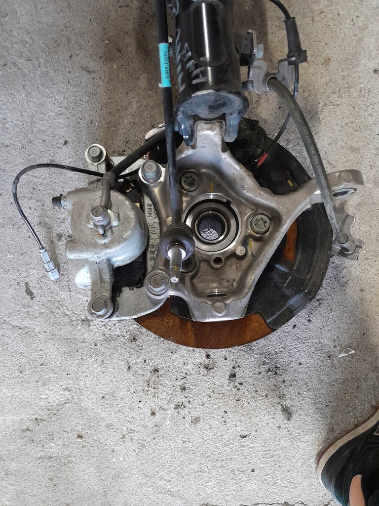 фото №7, Kia niro ii 1.6 hev поворотный кулак амортизационная стойка правый 54651-at200