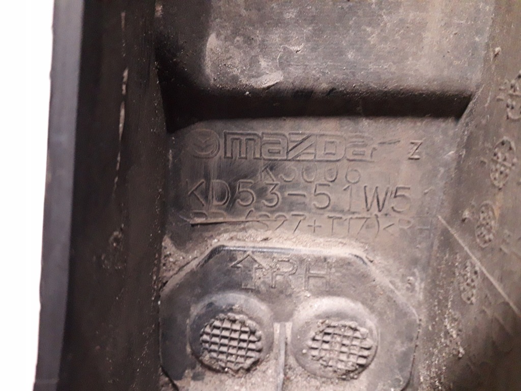 фото №7, Mazda cx5 cx-5 1 i 12- молдинг крила права задня задня kd53-51w5