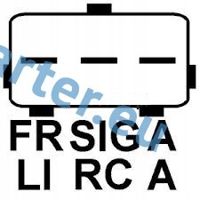 фото №6, Ca2034 генератор ford fiesta ka streetka 1.3 1.6