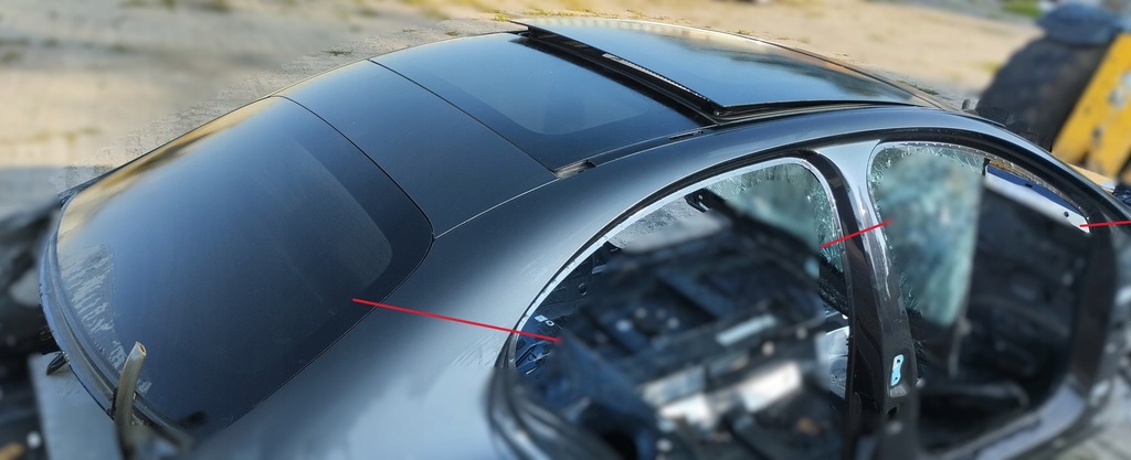 фото №6, Крыша люк панорама mercedes e-klasa w214 sedan 24r kompletny 831