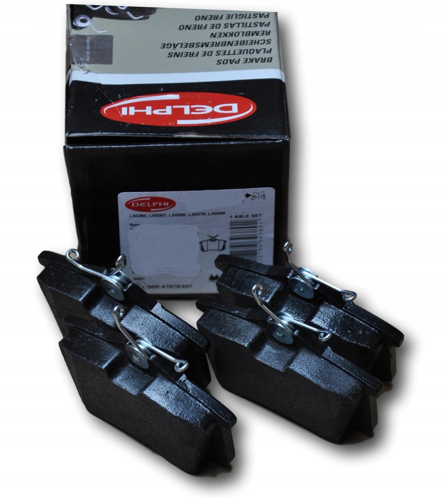 фото №1, Delphi lp1304 набор тормозных колодок тормозных, тормоза дисковые