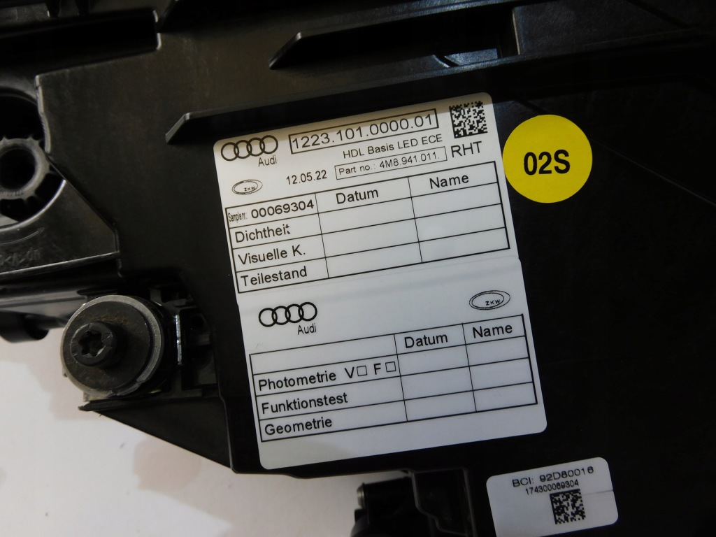 фото №15, Audi q8 4m8 lift лампа правая левая full led 4m8941011 4m8941012